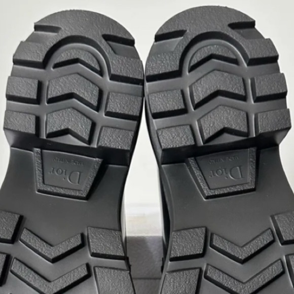 Authentic Christian Dior Code Black Leather Loafer Size 38 - Picture 14 of 14